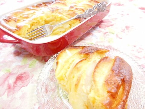 HMde❤林檎とヨーグルトとクリチのケーキ❤